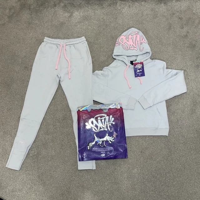 Syna World Tracksuit gray x pink 組み立てる XSサイズ