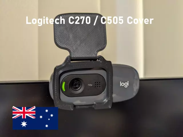 Logitech C270 C505 Webcam Privacy Cover Lens Snap Fit IN AUS STOCK