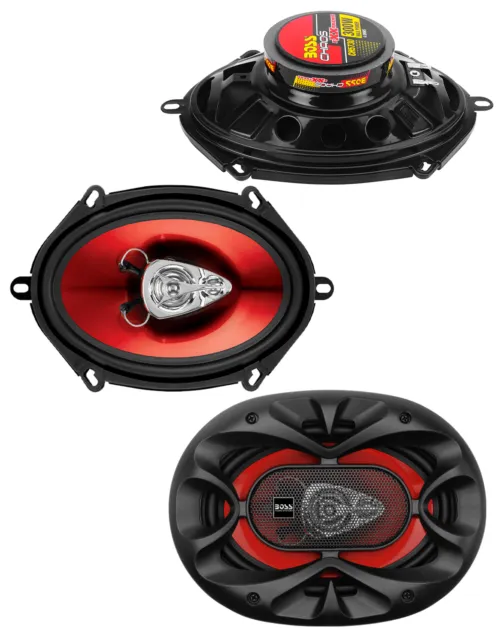 BOSS Audio Systems CH5730 5” x 7” Car Speakers, 300 Watts, Full Range, 3 Way