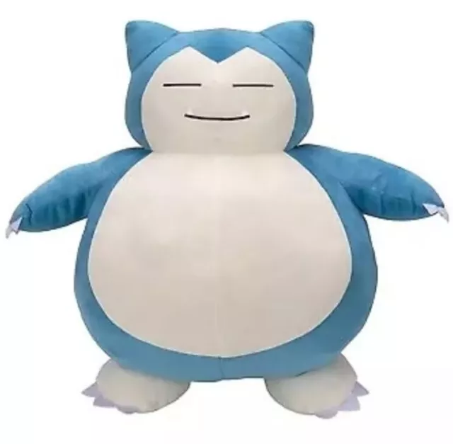 New With Tags: Jazwares Pokémon Snorlax 24" Giant Jumbo Large Plush NWT 24 Inch