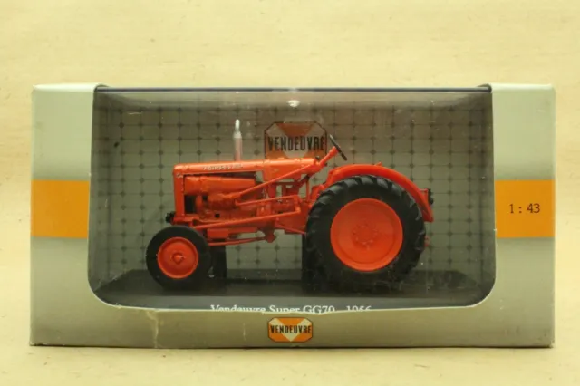 Tracteur VENDEUVRE Super GG.70 - 1956 - UNIVERSAL HOBBIES - Made in China - 1:43