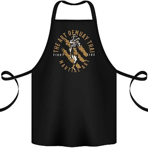 Grembiule cotone The Art of Muay Thai MMA arti marziali miste 100% biologico