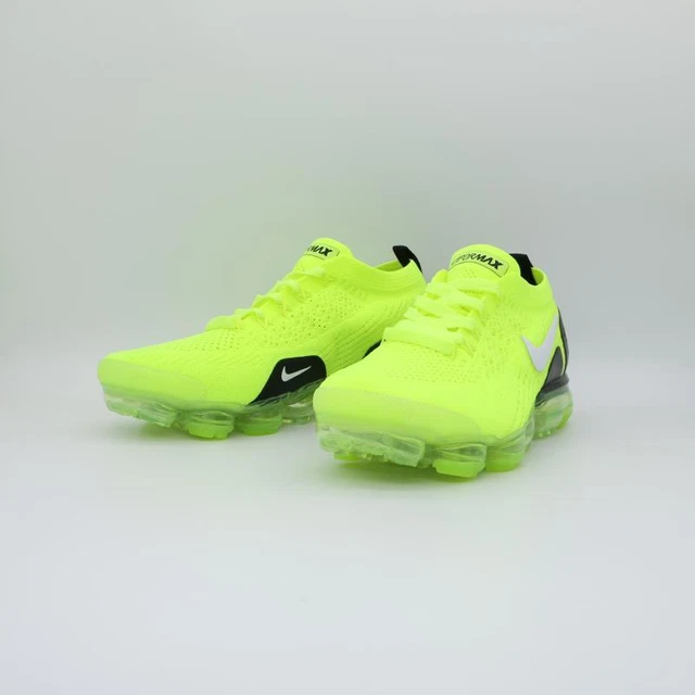 Nike Air VaporMax Flyknit 2018 942842-700 Men's Fluorescent green Shoes