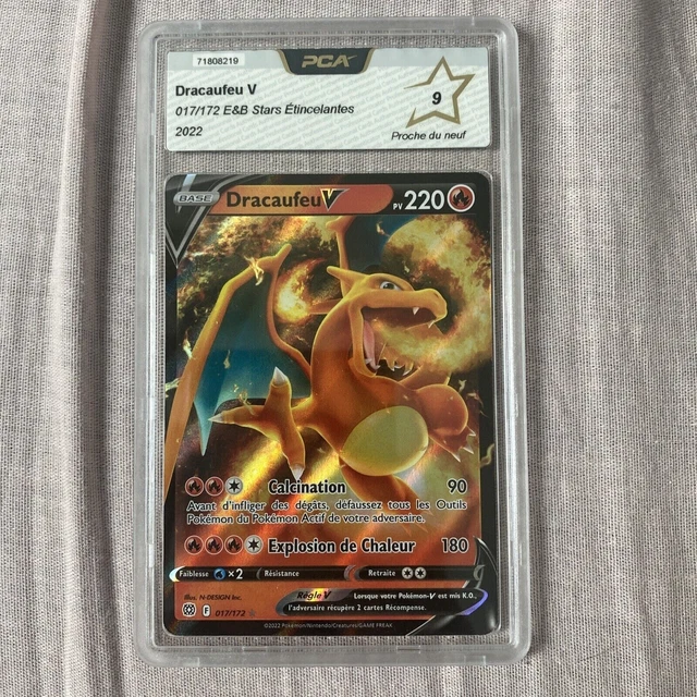 Dracaufeu-V (017/172) - Carte Pokémon EB09 - Epée et Bouclier - Stars