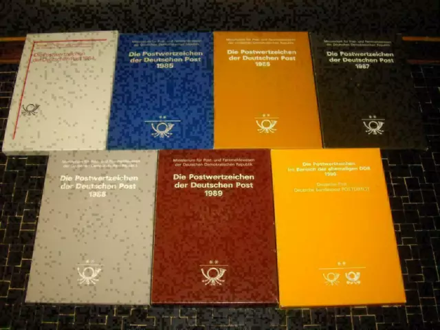 DDR Jahreszusammenstellungen 1984 - 1990 **, Jahrbücher