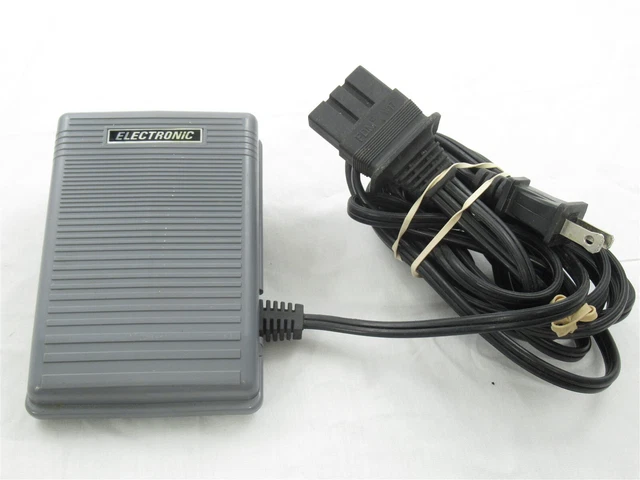 PEDAL DE CONTROL DE PIE CON CABLE Brother LS2300PRW LS2320 LS2350 LS2400 LS40 LX1700
