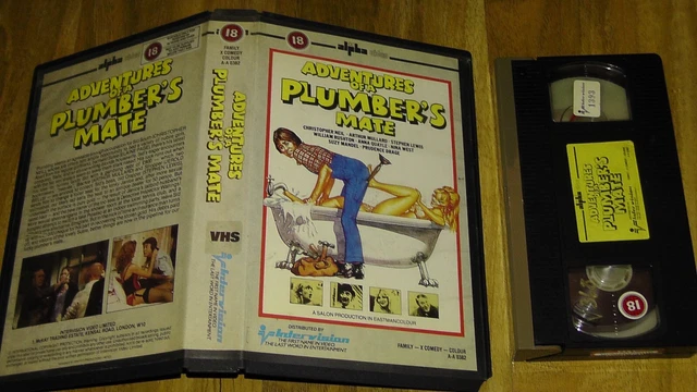 Adventures Of A Plumbers Mate Vhs Video Big Box Ex Rental Pre Cert 