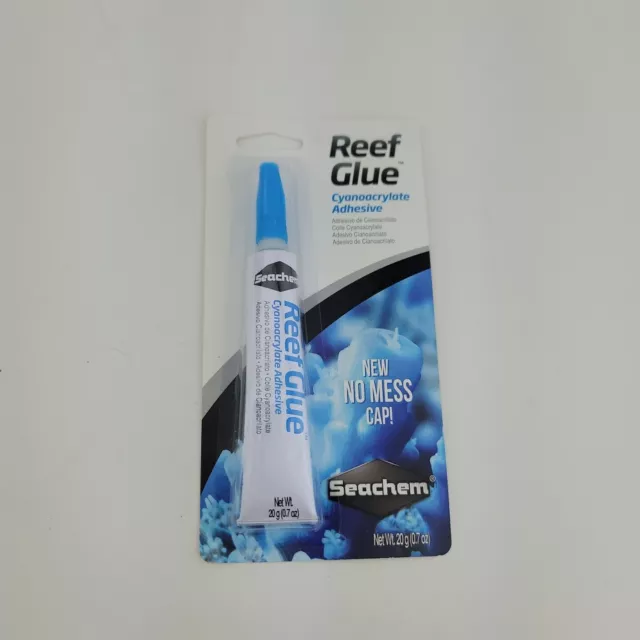 Seachem Reef Glue Coral Aquarium Safe Frag Mounting Adhesive Gel 20g Saltwater