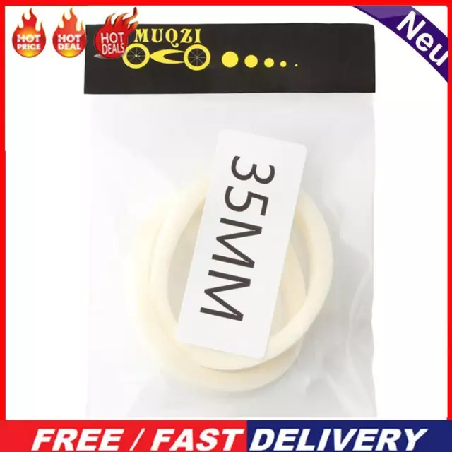 2pcs MTB Bicycle Sponge Ring Oil Sealed Foam Front Fork O-Ring (35mm)