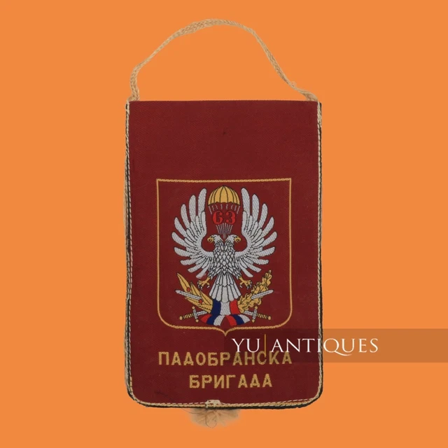 SERBIA YUGOSLAVIA SPECIAL 63rd Paratrooper Parachute Brigade Table