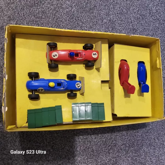 Scalextric Vintage Lotus C67 und Cooper C.66 getestet funktionierend schönes Paar verpackt