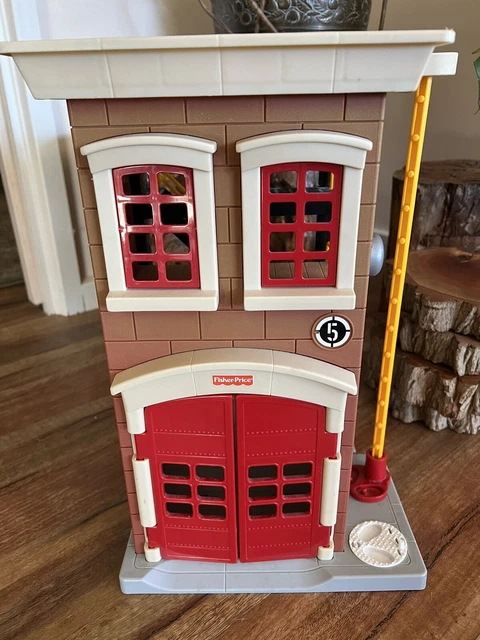 Imaginext Rescue Center IMAGINEXT RESCUE FIREFIGHTER Fire Station House Playset #2 - Fisher ...