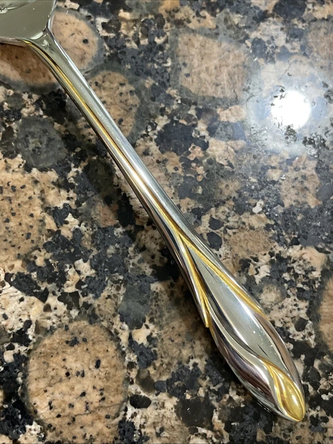Yamazak Adena Gold Accent 18/8 Stanless Flatware Four-5 Pece Place