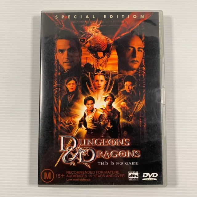 Dungeons & Dragons (DVD, 2000) Jeremy Irons Justin Whalin Marlon Wayans Region 4