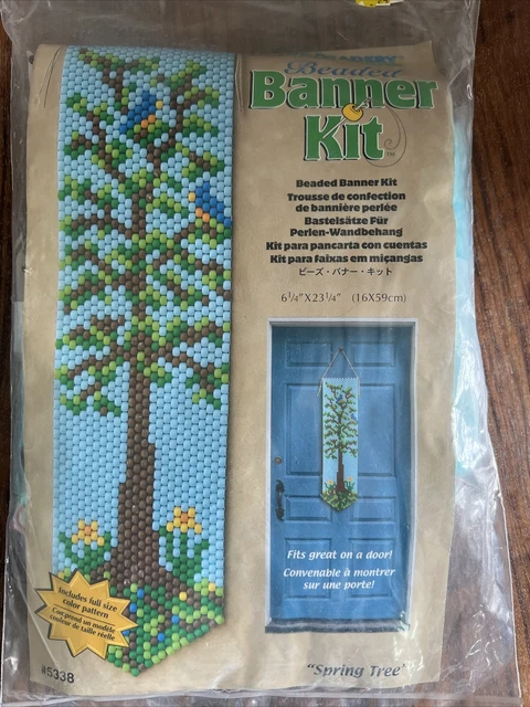 The Beadey Banner Kit Spring Tree # 5338