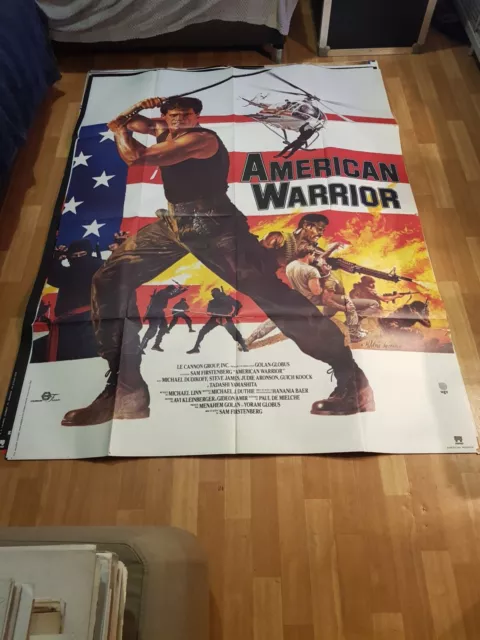 Affiche cinema 120x160 ,AMERICAN WARRIOR 1