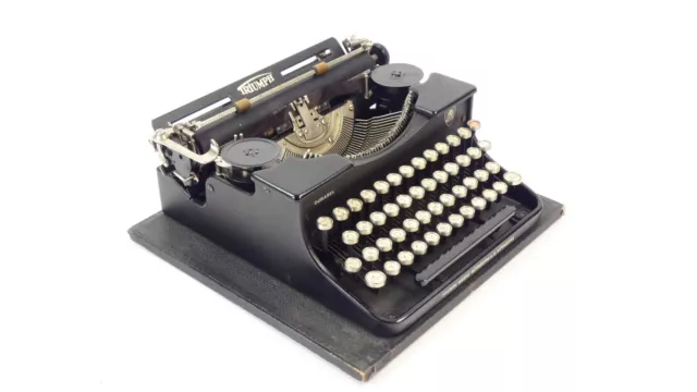 Olympia máquina de escribir antigua Typewriter Schreibmaschine 1935.