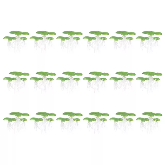 Artificial Floating Duckweed Water Plant for Aquarium Fish Tank Decoration