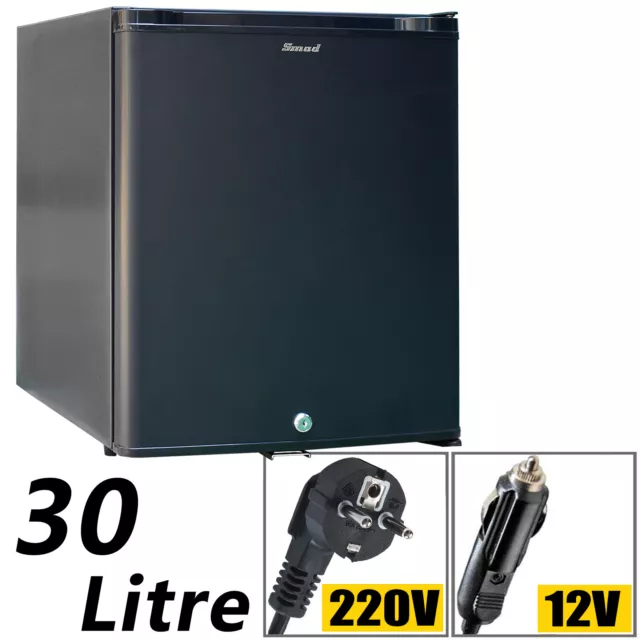 Smad 45L Mini-Kühlschrank 12V 230V Absorption Kühlschrank Camping Wohnmobil  RV