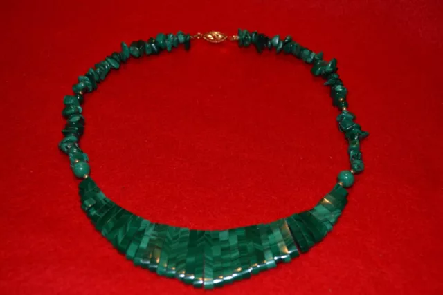 Malachite Vintage Necklace