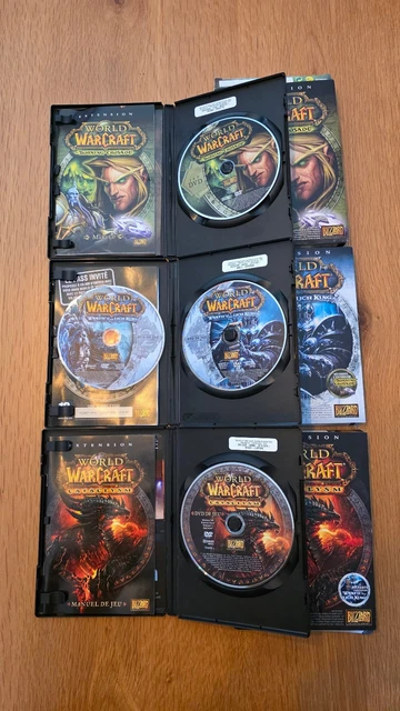 Lot De 5 Extensions World Of Warcraft : Cataclysm - Version Française Pour PC