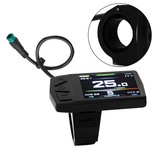 Gyoyo - Écran Central Pour Vélo Électrique,Pièces Détachées,Moniteur Lcd,Écran C