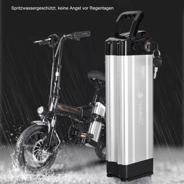 Silverfish 36v 17.5ah 800W Batterie Vélo Electrique Li-Ion E-Bike avec  Chargeur