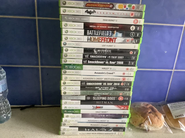 25 xbox 360 games joblot boys bundle no console 3