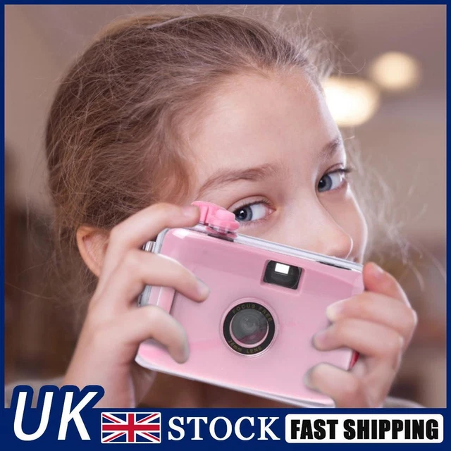 Kids Camera Non-disposable Waterproof Shockproof Film LOMO Camera Toys (B)