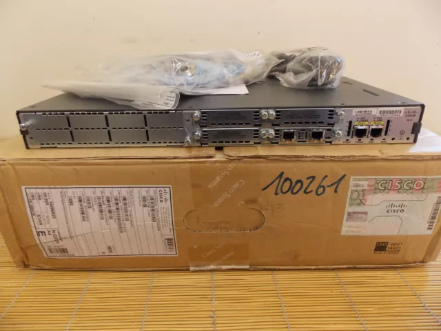 Neu Cisco C2811V-Atm-2T1E1-E 2811-V+Pvdm2-16+Aim-Atm Vwic2-2Mft-T1/E1 New Open