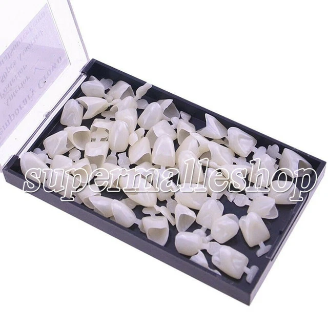 Dental Temporary Crown Veneers Anterior Front Synthetic Oral Care Resin Teeth
