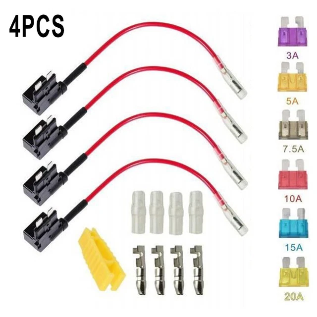 Set di 4 set fusibili supporto fusibili kit strumenti riparazione automatica presa di corrente media velocità