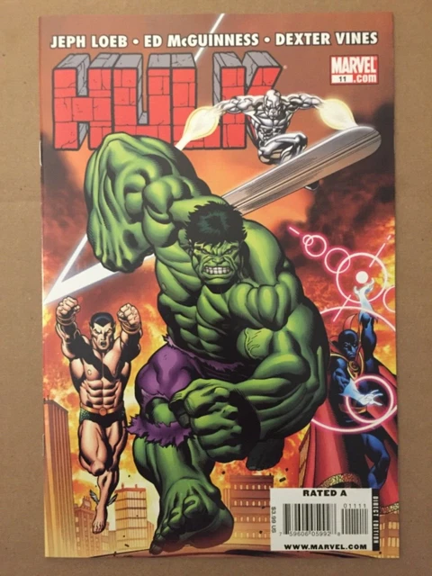 Hulk #11  (Marvel 2008) NM comic book Loeb McGuinness Red Hulk