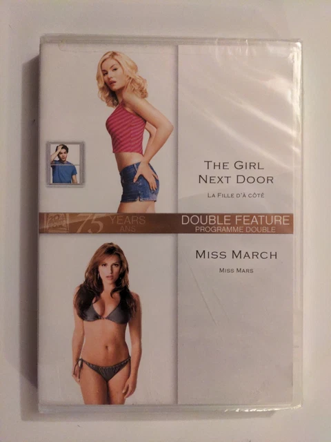 Double Feature The Girl Next Door, Miss March Unrated (DVD 2010) Bilingual