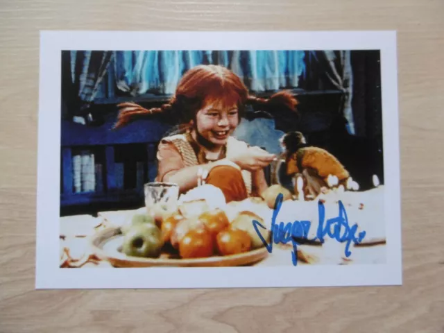 Inger Nilsson "Pippi" Autogramm signed 13x18 cm Bild