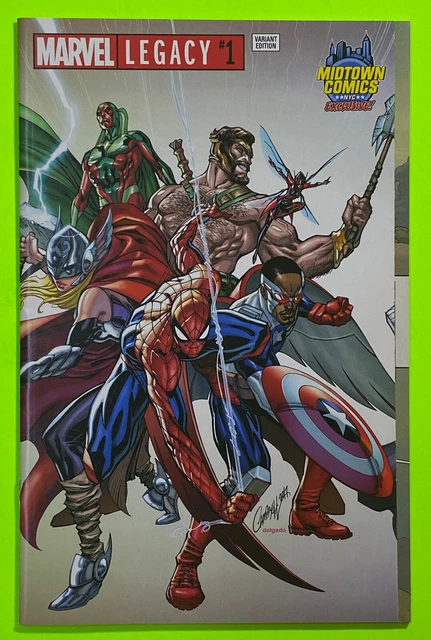 X-Men Legacy #1  (Marvel 2017) Midtown Variant | J Scott Campbell | Vf/Nm 9.0