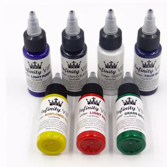 Eternal Tattoo Ink Set Pigment Bottle Permanent Makeup Colors-Optional Art A1E7