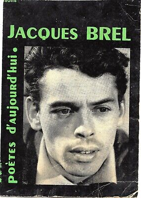 JACQUES BREL EO 1962 BARCLAY CARTE POSTALE VINTAGE PHOTO HUBERT GROOTECLAES 