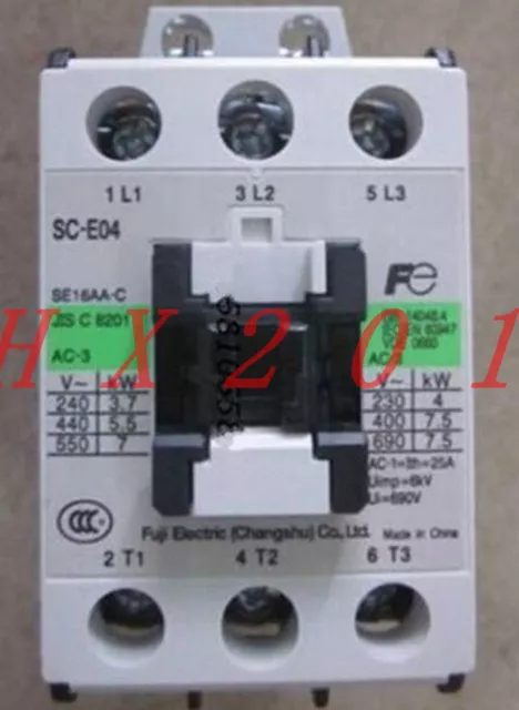 ONE NEW FUJI SC-E04 110VAC Contactor