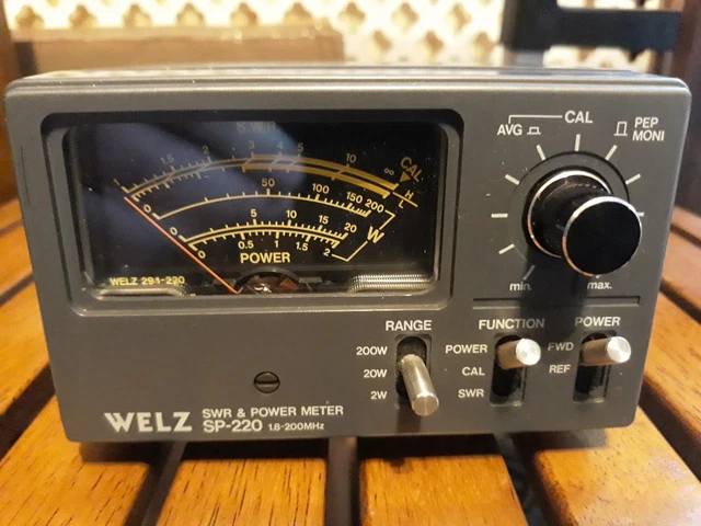 WELZ SWR&POWER METER SP-220 品 【公式通販】