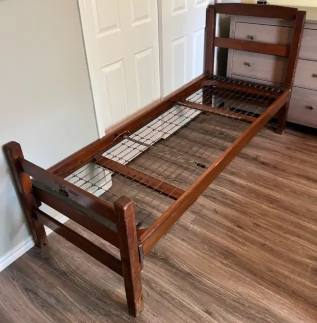 Antique Military Bunk Bed