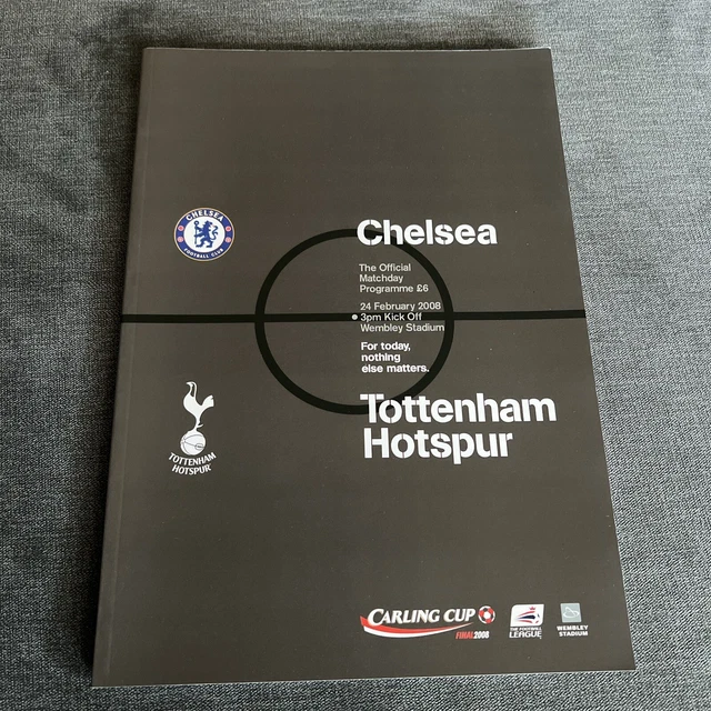 2008 Carling Cup Final Chelsea v Tottenham Hotspur