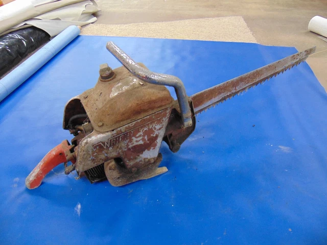 vintage antique 1950's Wright Saw Chainsaw RARE Parts or Repair vintage antique 1950's Wright Saw Chainsaw RARE Parts or Repair