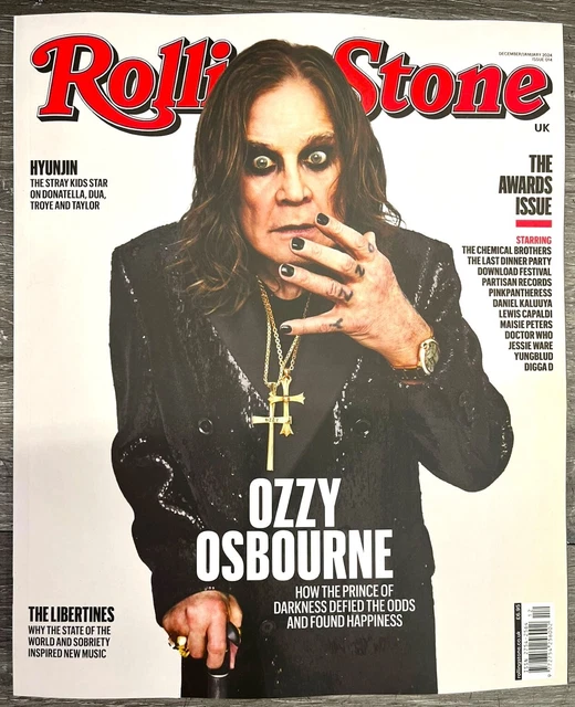 ROLLING STONE MAGAZINUK EditionDecember /January 2024Ozzy Osbourne