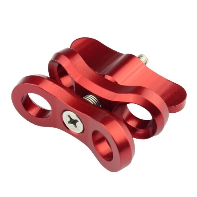 Clamp 2 3 Open Hole Tripod Butterfly Clip Connector Diving Light Bracket Clip