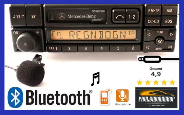 MERCEDES-BENZ BECKER SPECIAL BE2210 Bluetooth + hands-free mic radio  £294.15 - PicClick UK