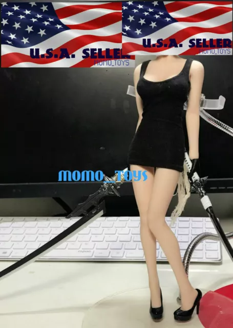 1/6 SCALE SEXY Mini Black Dress For 12 PHICEN Hot Toys Female Figure Doll  ❶USA❶ $17.00 - PicClick