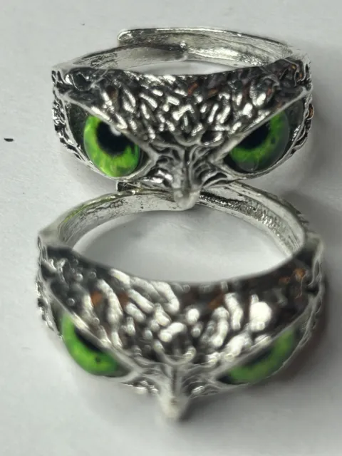 Job Lot Wholesale X 40 Owl Jewellery Rings Retro Clearance Stock