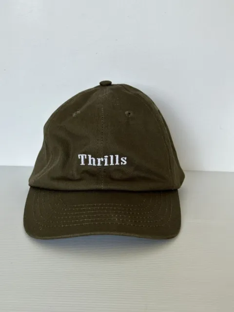 THRILLS HAT CAP Dark/Khaki Green Adjustable Streetwear Casual Summer ...
