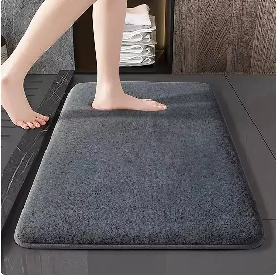 Super absorbent floor mat Super Absorbent Bath Mat Non Slip Rug Bathroom Carpets